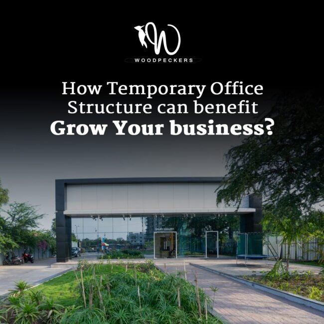 temporary office structure